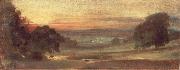 John Constable The Valley of the Stour at Sunset 31 October 1812 Spain oil painting artist